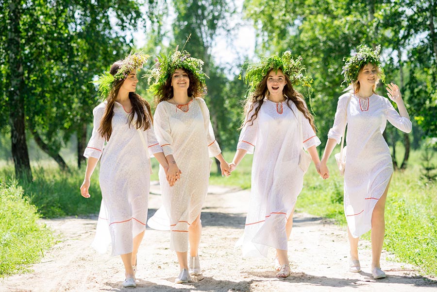 Slavic girls in Valletta